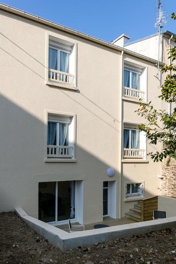 La Belle Poule : Chambre Spacieuse Avec Sdb Privative, Cuisine Et Salon Partages, Terrasse, Proche Facs Et Centre Brest Exterior foto